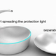 Illustration for article titled BLUE Bowl Shines Light on Your Fruit to Stop the Rot